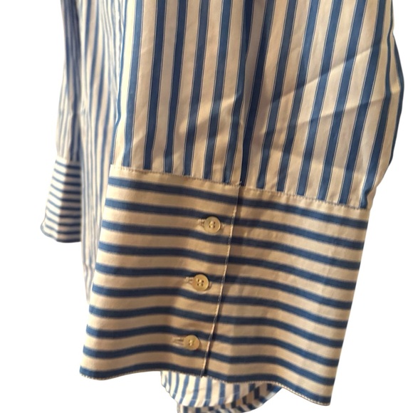 Blue Striped Women's Top - Picture 6 of 10